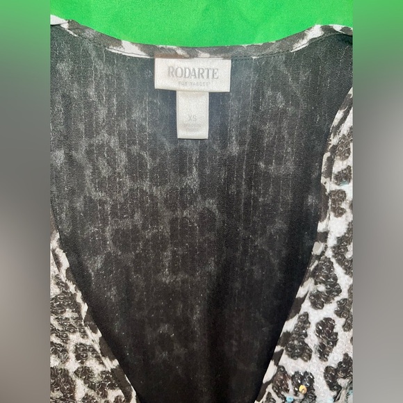 Rodarte x Target Leopard Print Sleeveless Dress size XS - Picture 4 of 6